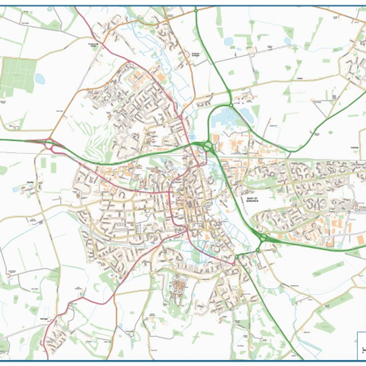 Bury-St-Edmunds city landmark