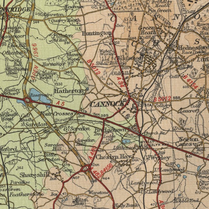 Cannock city landmark