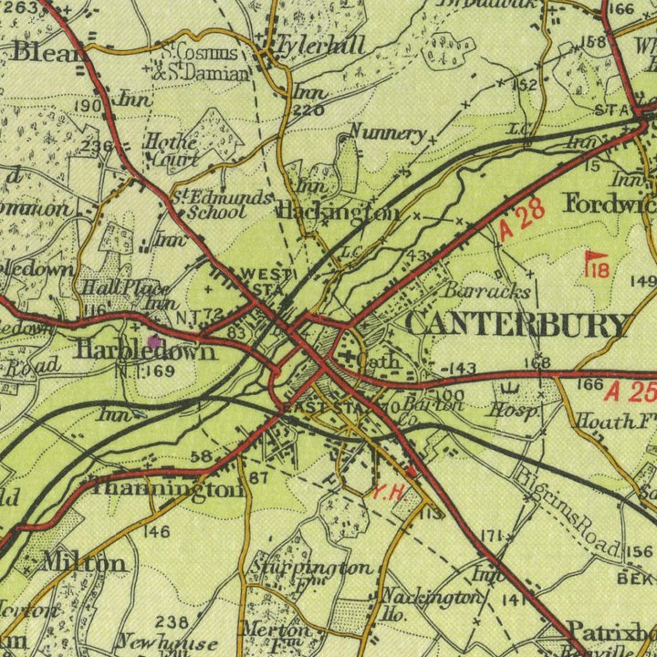 Canterbury city landmark