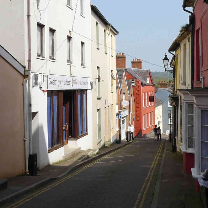 Cardigan city landmark