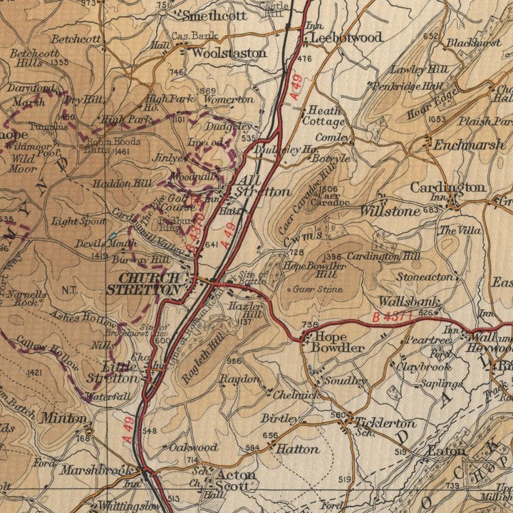 Church Stretton city landmark