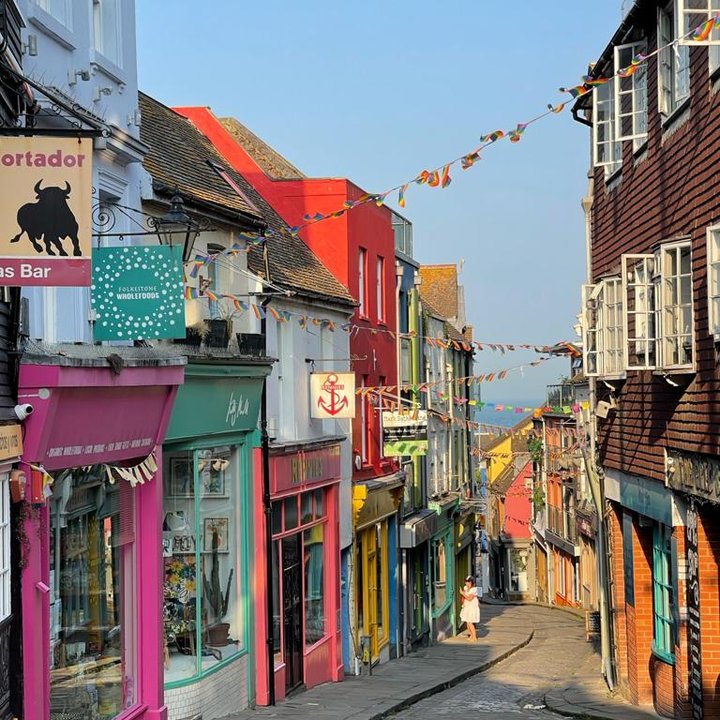 Folkestone city landmark