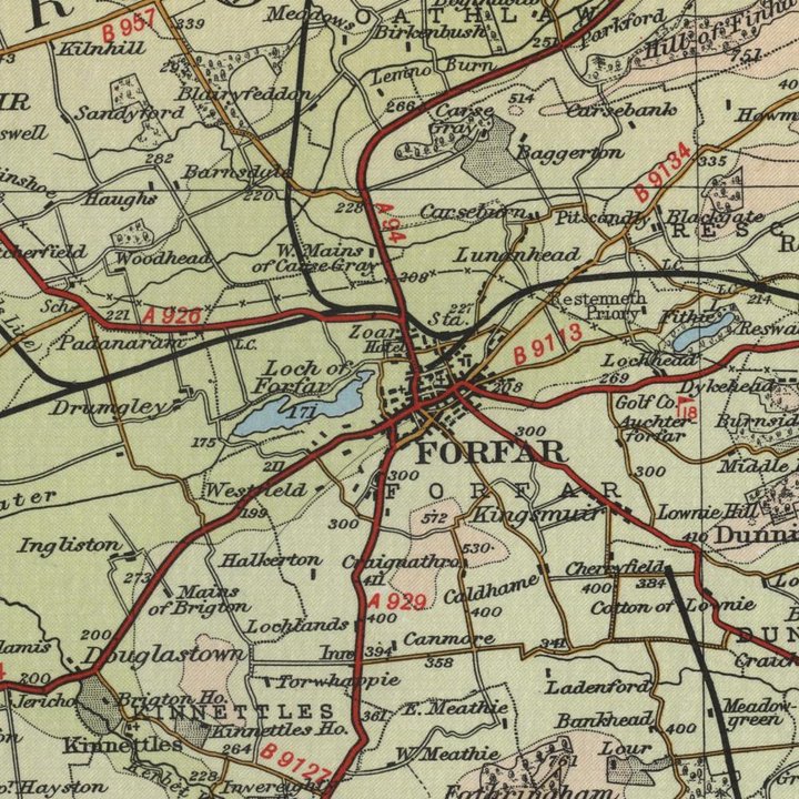 Forfar city landmark