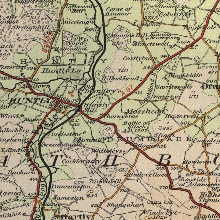 Huntly city landmark