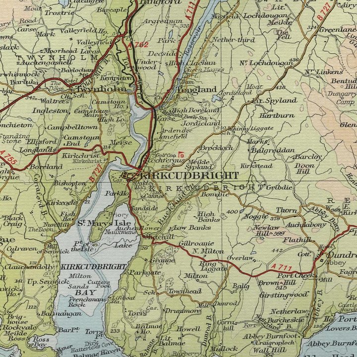 Kirkcudbright city landmark