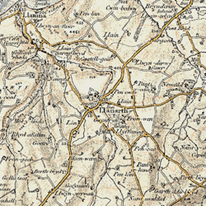 Llanarth city landmark