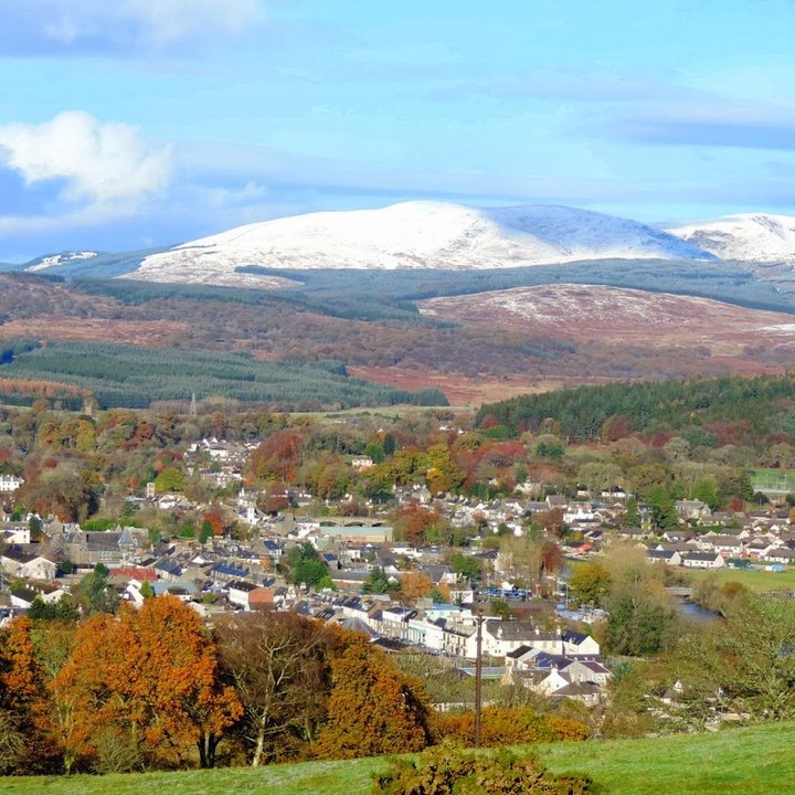 Newton Stewart city landmark