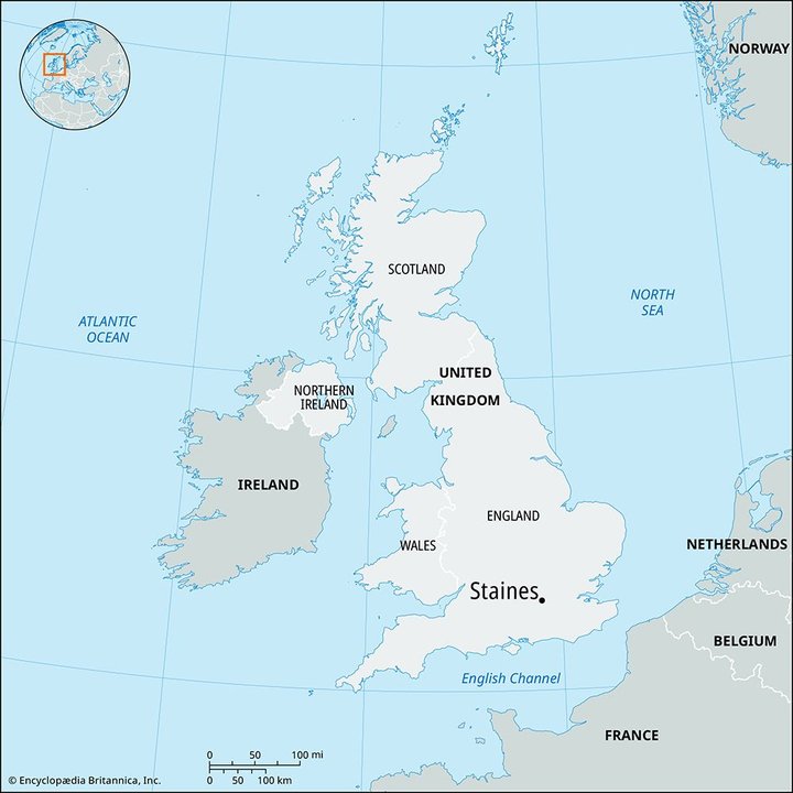 Staines city landmark