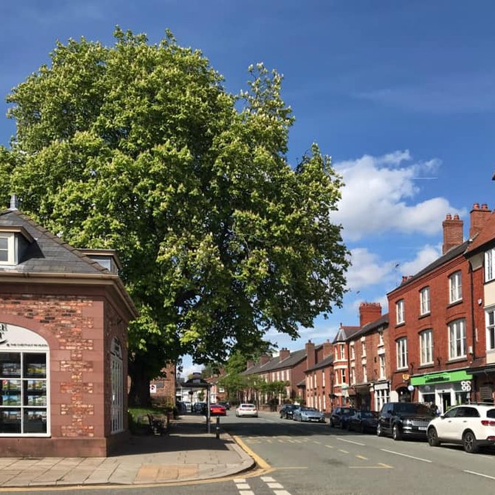 Tarporley city landmark