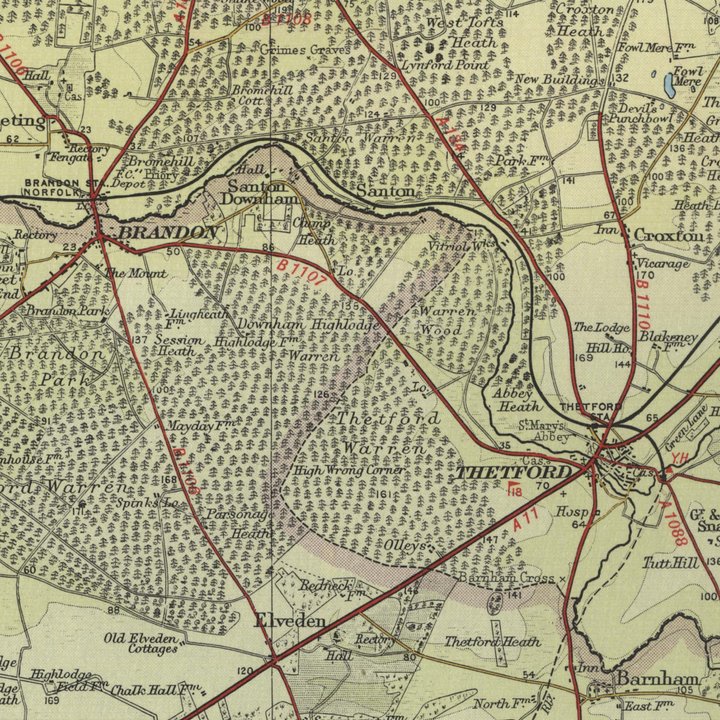 Thetford city landmark