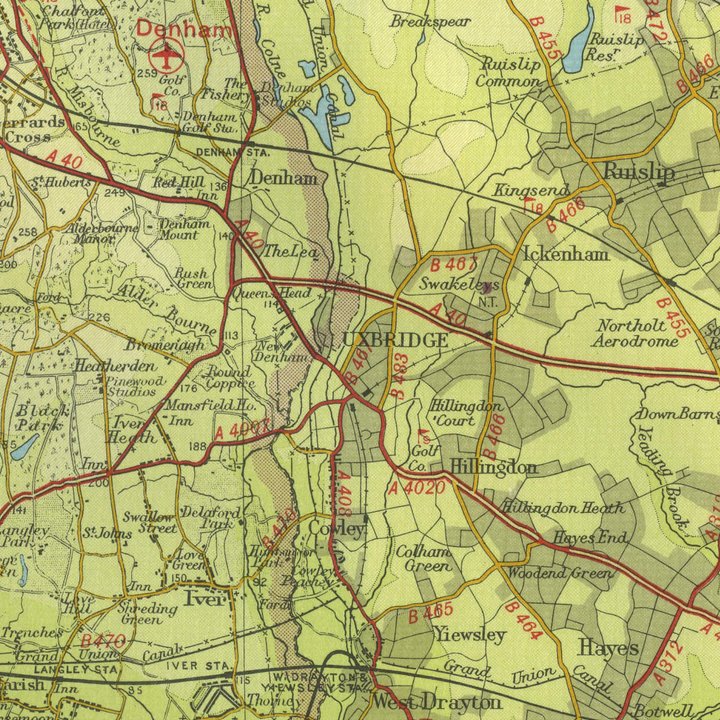 Uxbridge city landmark