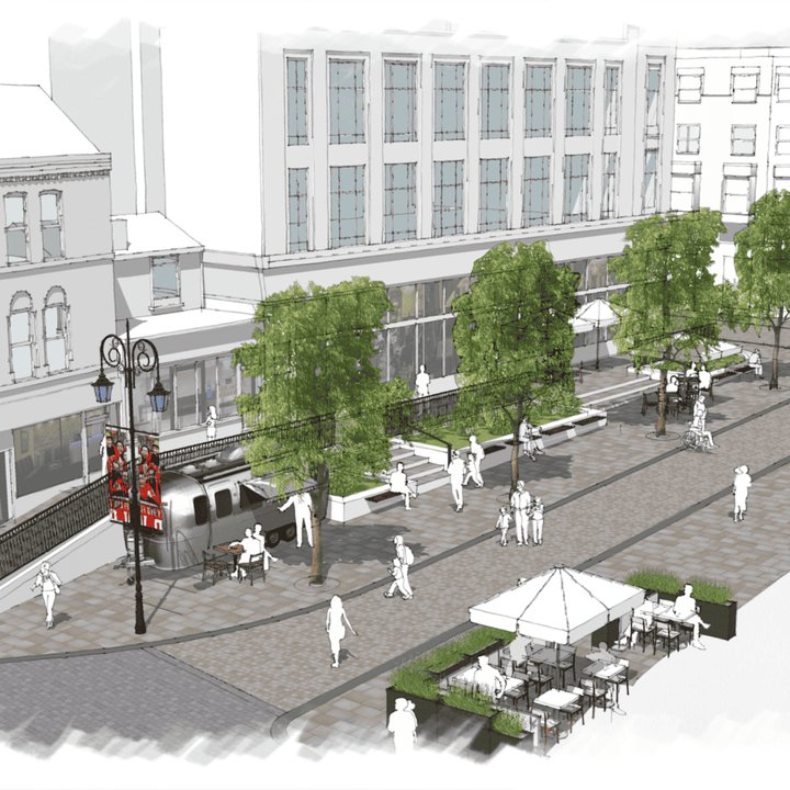 Wrexham city landmark